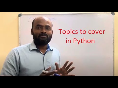 Python4: Basics- Python Syllabus | Important topics to cover in Python ...