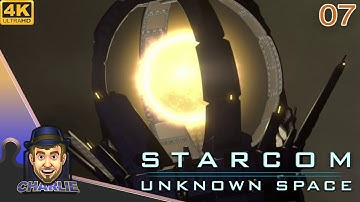 THEY BUILT THIS ENTIRELY AROUND A STAR!? - Starcom: Unknown Space Gameplay - 07