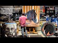 Oil Painting Time-lapse Apollo the shire 100 hours in 10 min ASMR