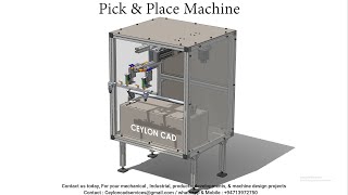 Pick And Place Machine , #mechanism ,#pickandplace ,#design ,#solidworks ,#diy ,#grippers