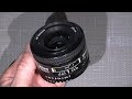 Cleaning lens elements with lighter fluid and ECLIPSE in AF Nikkor 35mm 1:2