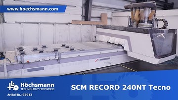 SCM RECORD 240NT Tecno (Höchsmann Klipphausen)