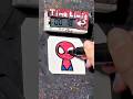 【ASMR】Drawing SpiderMan(Sprunki) in 40Sec