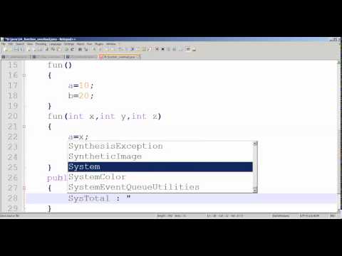 Function Overloading In Java Tamil