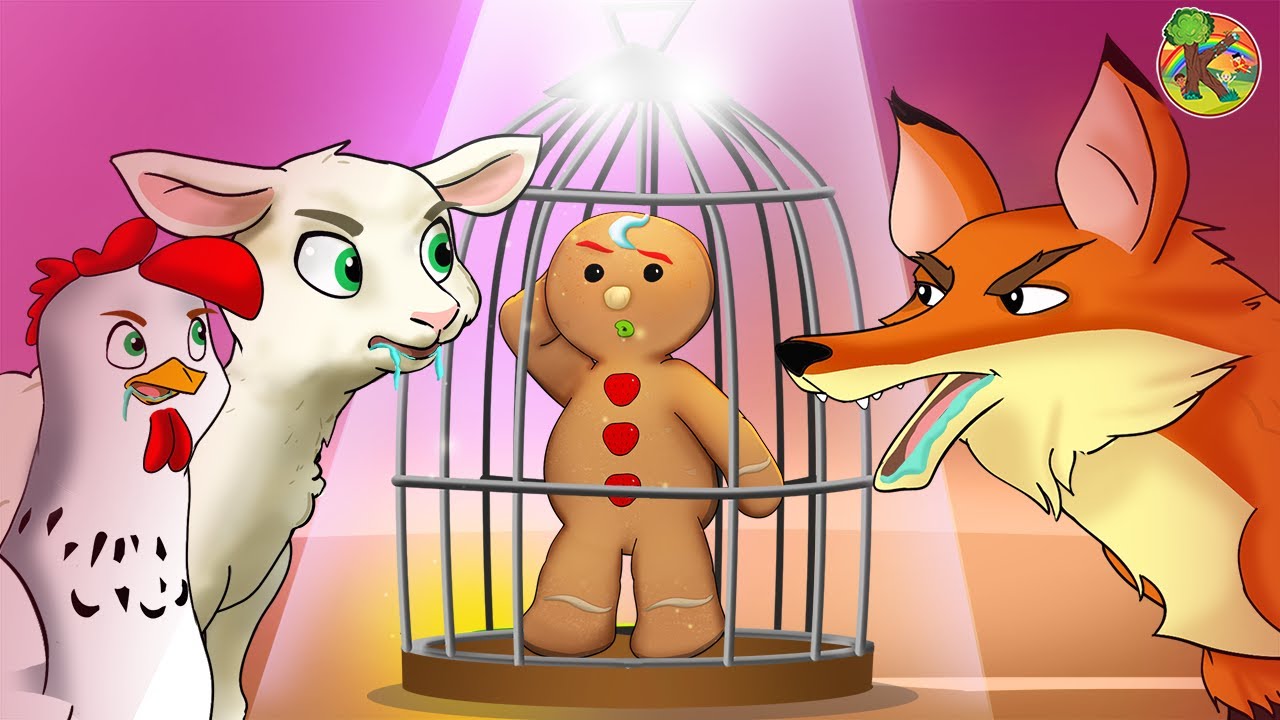 Gingerbread Man | KONDOSAN English | Fairy Tales & Bedtime Stories for Kids