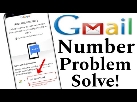 confirm the phone number you provided in your security settings || gmail number verification problem