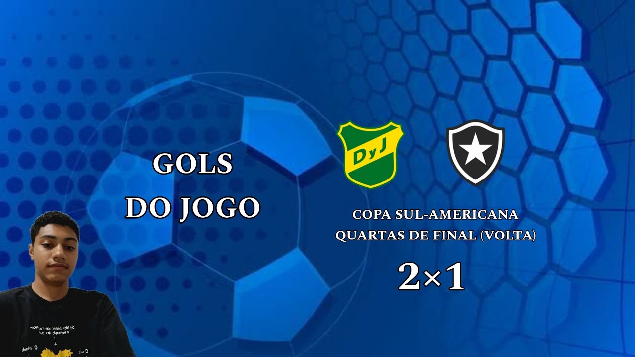 DEFENSA Y JUSTICIA 2 X 1 BOTAFOGO | SUL-AMERICANA 2023 | QUARTAS DE ...