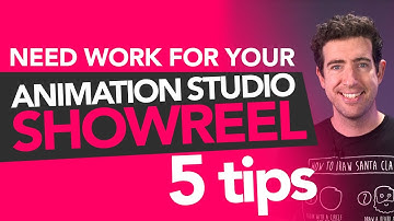 5 Tips To Create An Animation Studio Showreel & Portfolio Without Any Experience Or Usable Work.