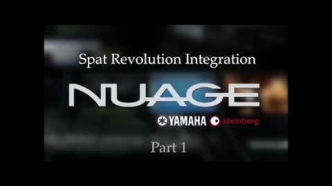 Spat Integration with Nuendo 10 | Nuage | MMP1 -  Part 1