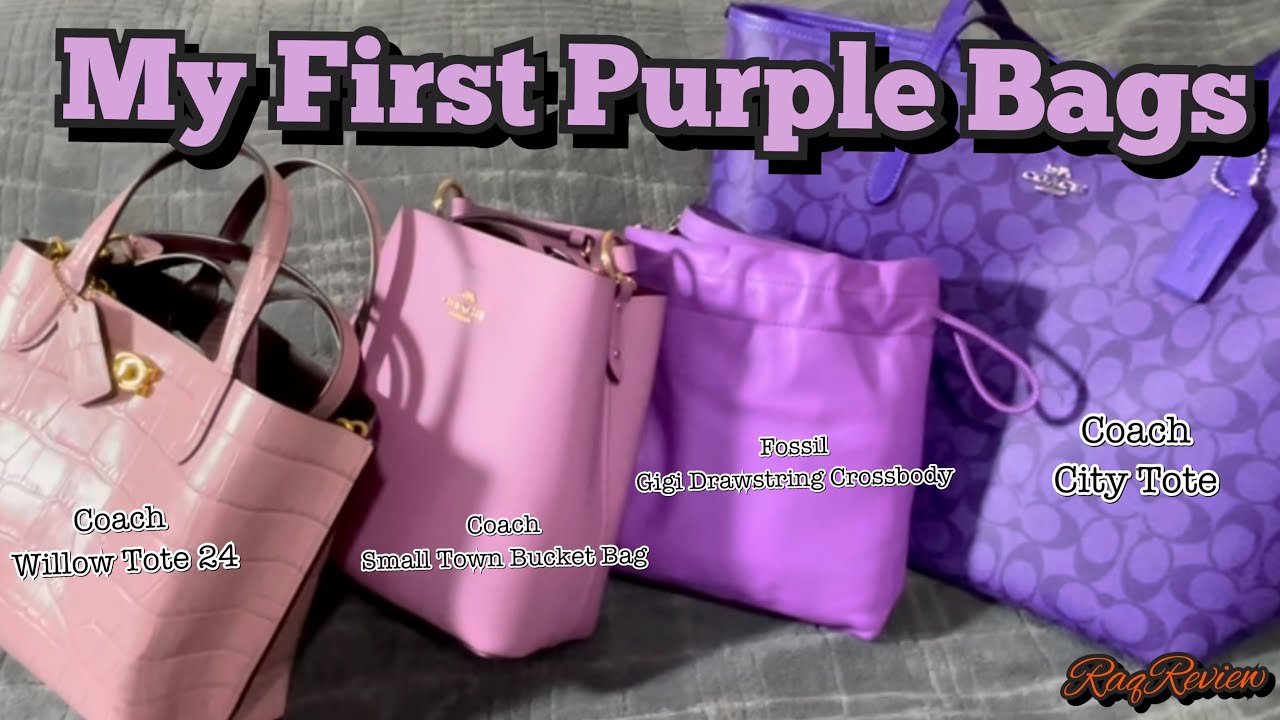 Share 76+ coach purple bags - in.cdgdbentre