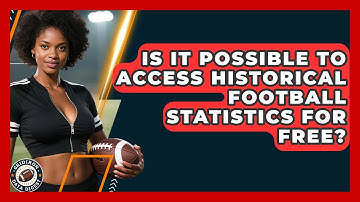 Is It Possible to Access Historical Football Statistics for Free? | Gridiron Data Digest News