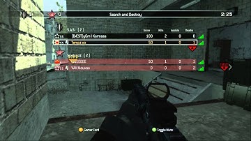 CoD4 Dubz Full Map vs VAV Mouvaa & louEEEEE