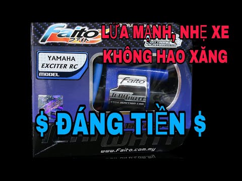 Video 13. Mobin sườn Faito xăng cơ, dây tăng áp NGK giúp nhẹ... - youtube
