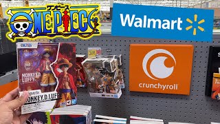 TOY HUNT: S.H. Figuarts One Piece Monkey D. Luffy At Walmart Crunchyroll Display!