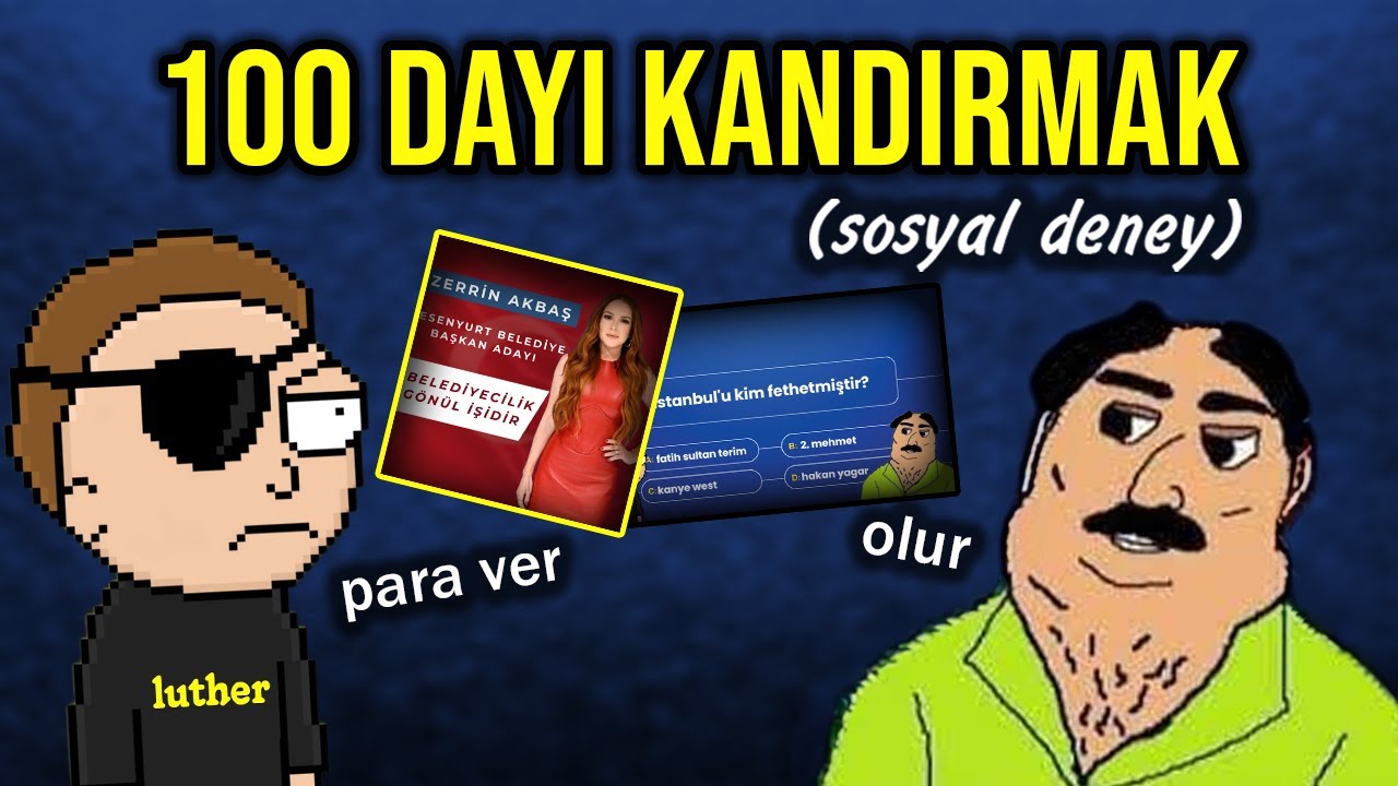 FACEBOOK'TA 100 DAYI KANDIRMAK(SOSYAL DENEY)