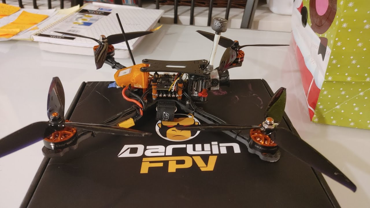 darwinfpv 129 7" quad with caddx vista. Hines park sledding hill YouTube