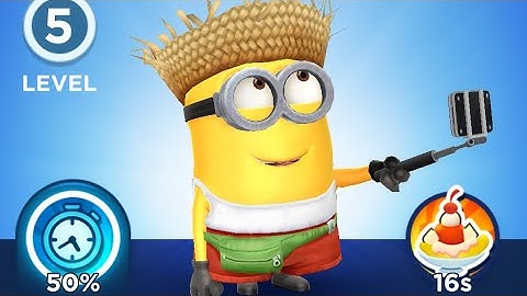 Minion Rush Gameplay 2022 - Island Hopper Minion Level 5 (iOS/Android Games)