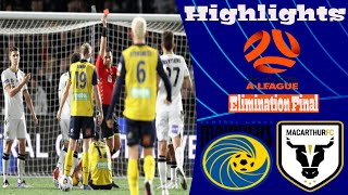 Central Coast Mariners vs Macarthur FC Highlights All Goals Elimination Final 12.06.2021