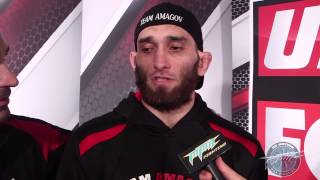 UFC 166: Adlan Amagov Thinks He's Four Fights From Title Shot