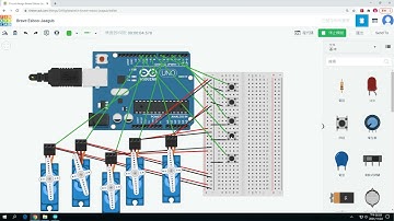 TINKERCAD製作Arduino控制伺服馬達