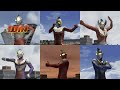 【ウルトラマンFE3】全キャラクターの勝利ポーズ集