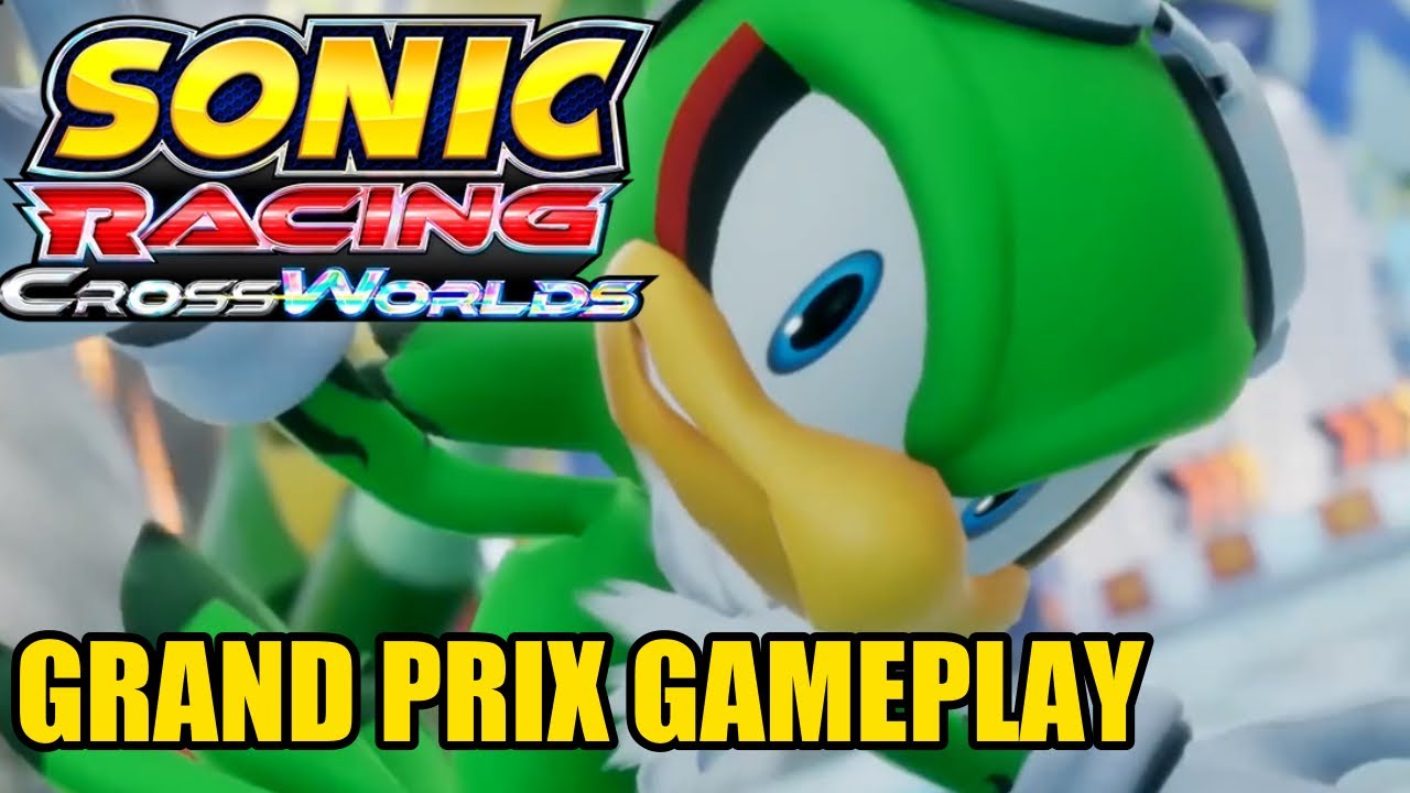 Sonic Racing CrossWorlds Jet The Hawk Grand Prix Gameplay