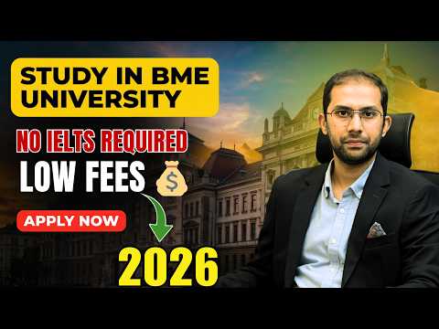 BME Hungary Admission Guide 🇭🇺 | Step-by-Step Process 2026 | Study in Hungary 2026