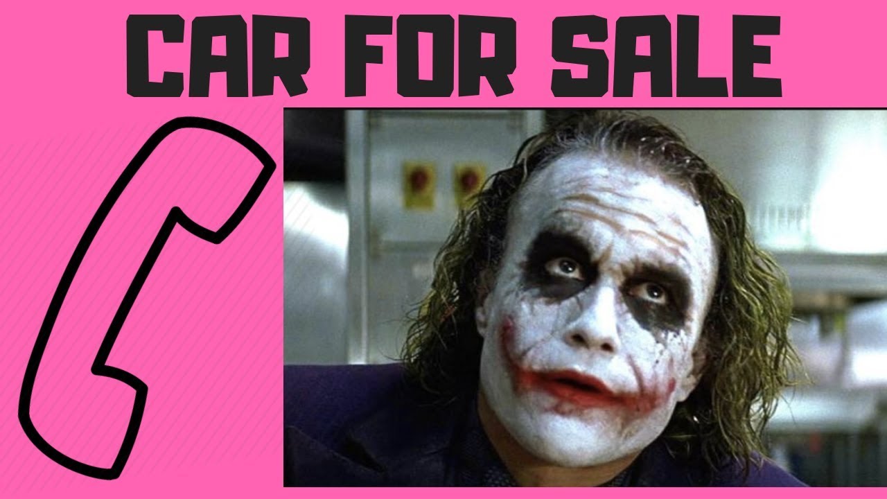 Car for sale prank call