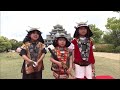 子どもたちが戦国武将に変身！　兜をかぶった感想は？　リニューアルした岡山城でイベント【岡山】 (23/05/05 18:00)