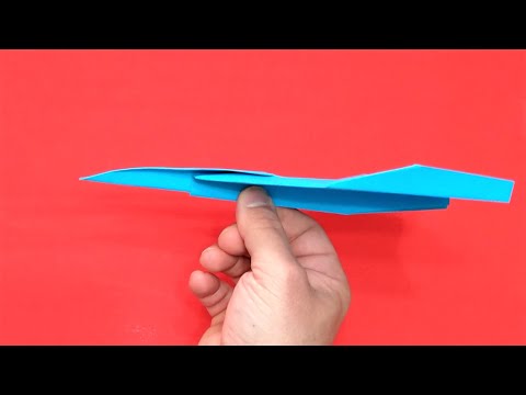 Video: Ako Vyrobiť Lietadlo Z Papiera, Ktorý Letí