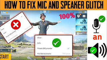 HOW TO FIX MIC AND SPEAKER GLITCH PROBLEM IN 2021 PUBG MOBILE || One Setting An Problem Solved
