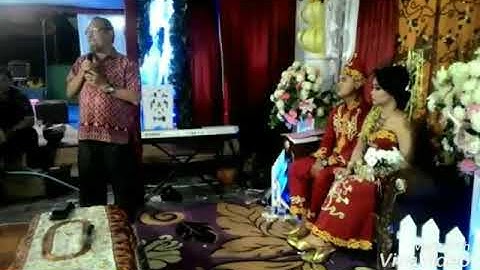 Pernikahan adat Dayak Maanyan di Pulang Pisau