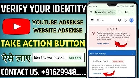 identity verification failed you are not longer showing ads because you