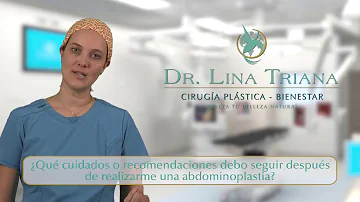 ¿Cuáles son las restricciones después de una abdominoplastia?