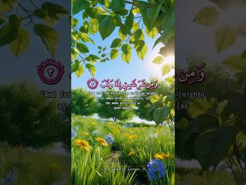 أعوذ بكلمات الل ه التآمة م ن كل عين لآمة القرآن الكريم تلاوة    