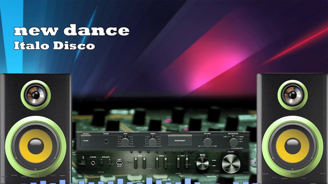 🔴 New Dance Italo Disco Instrumental Music, MegaMix Disco music