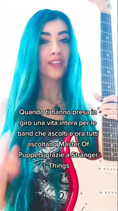 #tiktoktrend #tiktok #metallica #band #metal #strangerthings #tvseries #italy #masterofpuppets