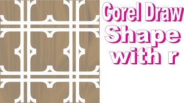 Corel Draw Daily Shape Design a CNC pattern with the letter r | Lunar Computer College