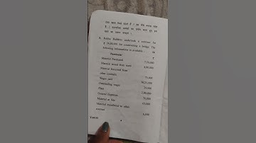 cost accounting . question paper gurugram university 6sem