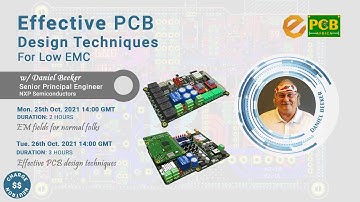 Effective PCB Design webinar with  Daniel Beeker Electromagnetic Fields for Normal Folks-Uncut