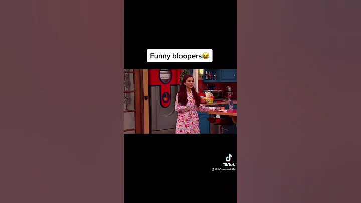 Funny bloopers Ariana Grande