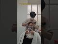 Jimin shaving Jhope