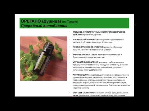 Эфирное масло душицы (орегано)