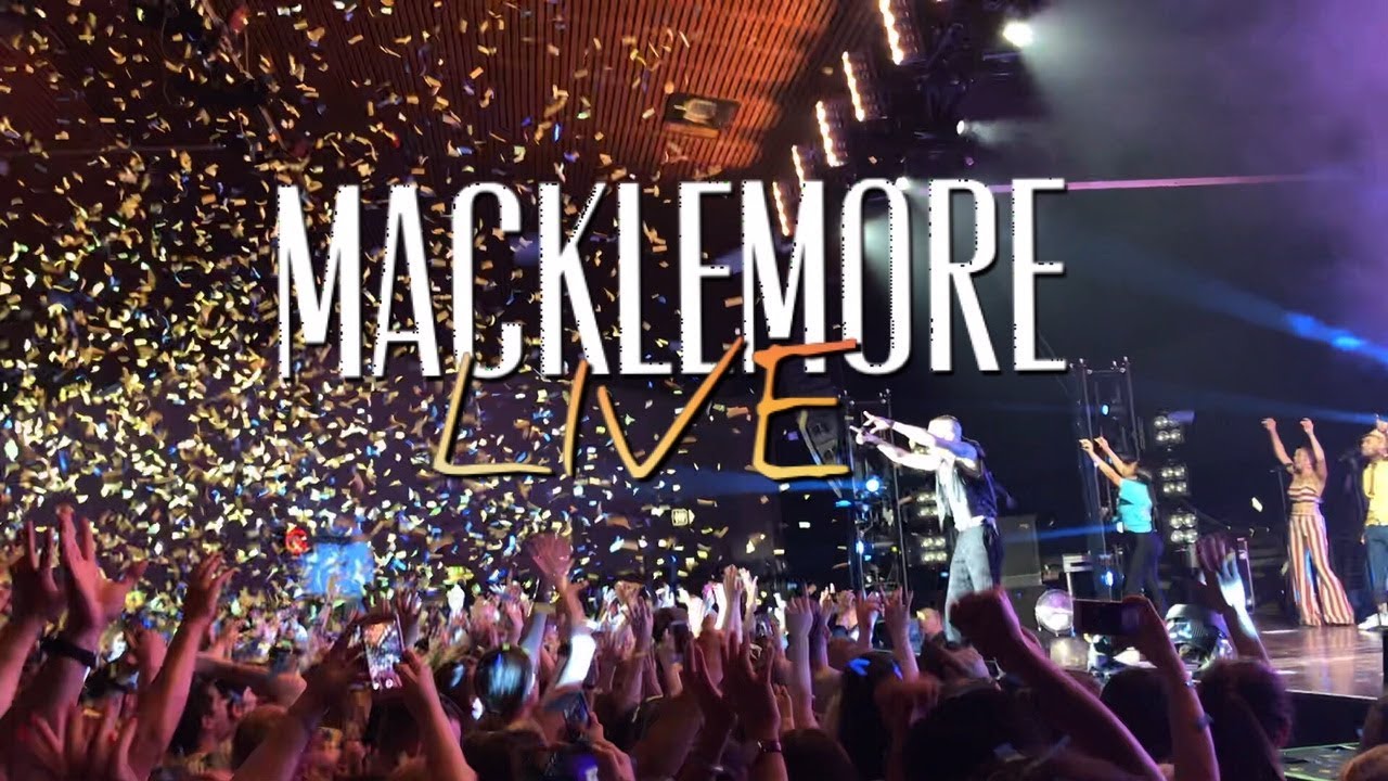 Macklemore Live Konzert Gimini Tour 2018 Stadthalle