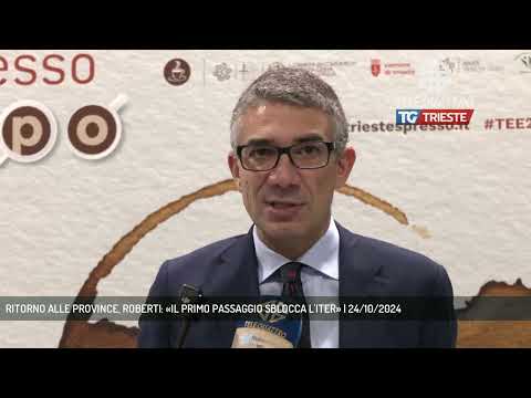 RITORNO ALLE PROVINCE, ROBERTI: «IL PRIMO PASSAGGIO SBLOCCA L'ITER» | 24/10/2024