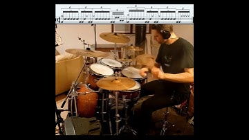 16th Note Triplet Drum Fill | Drum Lesson | AC Drums 94 #shorts