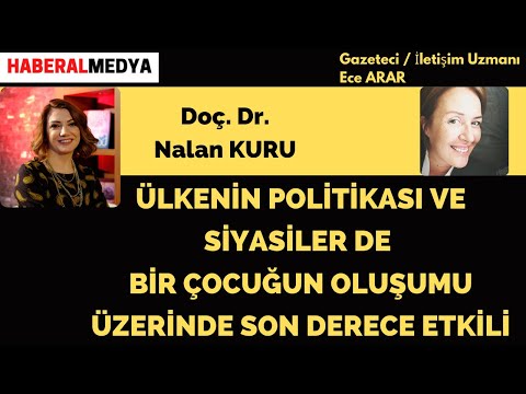 DOÇ.DR. Nalan Kuru: Ülkenin politikası ve siyasiler de bir çocuğun iyi oluşunun üzerinde etkili