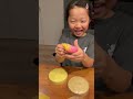 ♡こうめちゃん♡お気に入りのdumpling紹介！in English💚💜🩷💛 #かわいい #小原正子 #こうめちゃん #dumplings