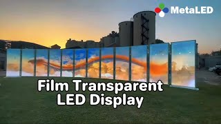 Film Transparent LED Display #filmtransparent #creativeled 