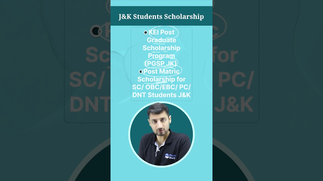 Scholarship for students of J&K!🧐 #shorts